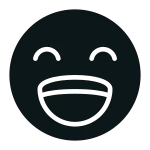 Laugh SVG Icon
